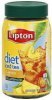 Lipton iced tea mix diet, lemon, decaffeinated Calories