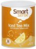 Smart Sense iced tea mix with natural lemon flavor Calories