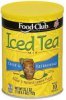 Food Club iced tea mix with sugar & natural lemon flavor Calories