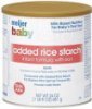 Meijer Baby infant formula milk-based, added rice starch, with iron, powder Calories