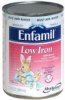 Enfamil infant formula milk-based with low iron, concentrated liquid Calories