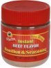 ShopRite instant bouillon & seasoning beef flavor Calories