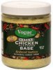 Vogue Cuisine instant chicken flavored base reduced sodium Calories