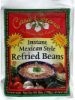 Casa Corona instant mexican style refried beans Calories