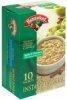 Hannaford instant oatmeal apples & cinnamon with other natural flavors Calories