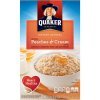 Quaker instant oatmeal peaches cream Calories