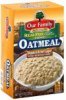 Our Family instant oatmeal sugar free, maple & brown sugar Calories