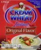 Cream of Wheat instant-original flavor Calories