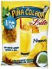 Lite Foods instant pina colada drink low calorie Calories