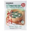 Kikkoman instant tofu-spinach miso soup Calories