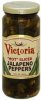Victoria jalapeno peppers hot, sliced Calories