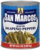 Empacadora San Marcos jalapeno peppers sliced Calories