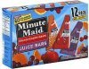 Minute Maid juice bars orange, cherry, grape Calories