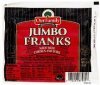 Our Family jumbo franks Calories