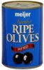 Meijer jumbo ripe olives pitted Calories