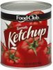 Food Club ketchup tomato Calories