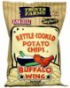 Troyer Farms kettle cooked potato chips buffalo wing flavor Calories