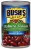 Bushs Best kidney beans dark red, reduced sodium Calories