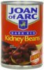 Joan of Arc kidney beans dark red Calories