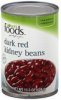 Lowes foods kidney beans dark red Calories
