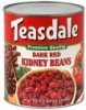 Teasdale kidney beans dark red Calories
