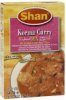 Shan korma curry mix Calories