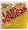 Specialty Bakers lady fingers, creme filled Calories