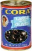 Cora large olives pitted Calories