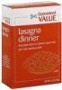 Guaranteed Value lasagna dinner Calories