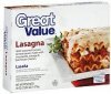 Great Value lasagna Calories