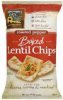 Mediterranean Snacks lentil chips baked, roasted pepper Calories