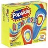 Popsicle lick-a-color ice bars Calories