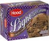 Hood light ice cream chocolate cookie dough Calories