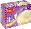Hood light ice cream creamy vanilla Calories