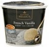 Safeway Select light ice cream french vanilla Calories