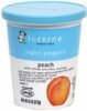 Lucerne light yogurt peach Calories