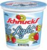 Schnucks  light yogurt strawberry kiwi Calories