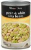 Winn Dixie lima beans green & white Calories