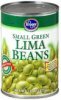 Kroger lima beans small green Calories