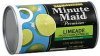 Minute Maid limeade frozen concentrated Calories