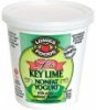 Lowes foods lite nonfat yogurt key lime Calories