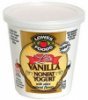 Lowes foods lite nonfat yogurt vanilla Calories