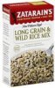Zatarains long grain & wild rice mix Calories