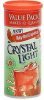 Crystal Light low calorie soft drink mix ruby red grapefruit Calories