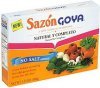 Sazon Goya low sodium seasoning natural & complete Calories