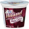 Hiland lowfat black cherry yogurt Calories
