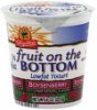 ShopRite lowfat yogurt boysenberry, fruit on the bottom Calories