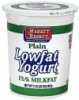 Market Basket lowfat yogurt plain Calories