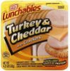 Lunchables lunch combinations turkey & cheddar with crackers Calories
