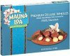 Mauna loa macadamias premium deluxe wholes nuts covered in milk chocolate Calories